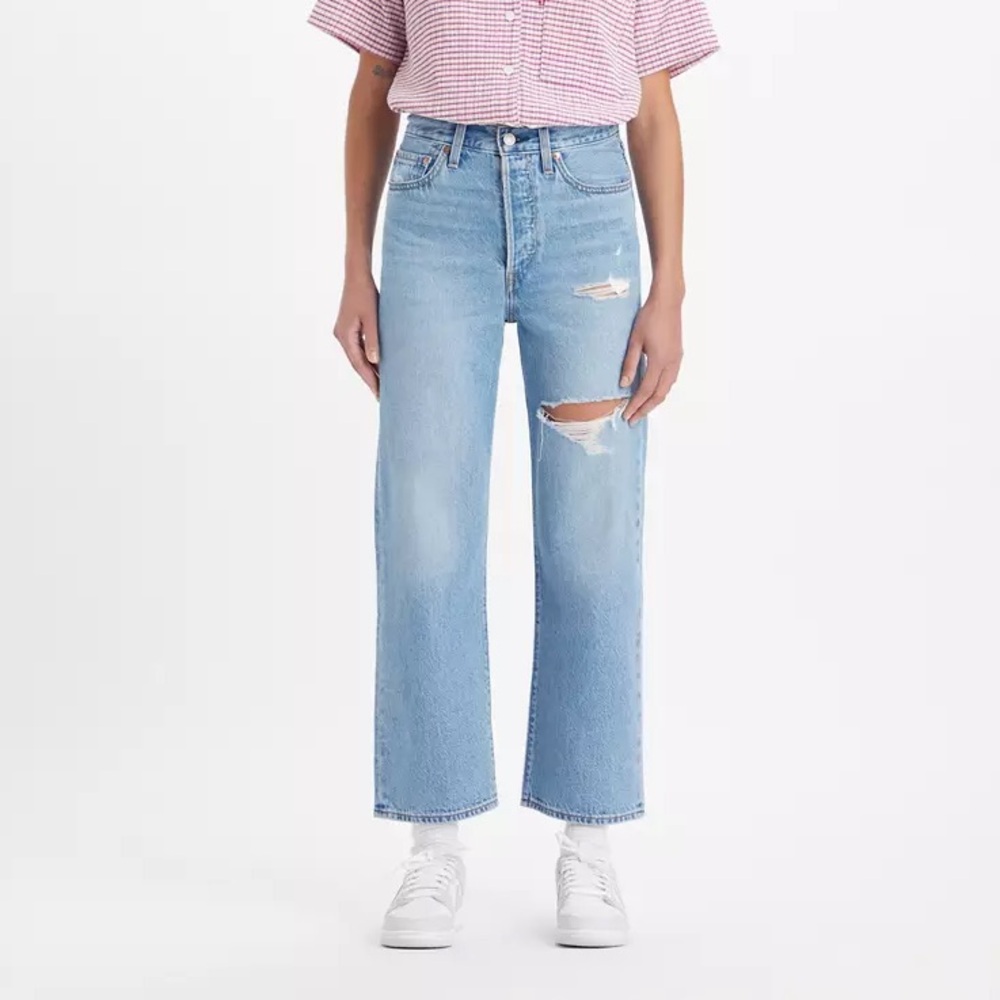 Levi’s Ribcage Straight Ankle Jeans